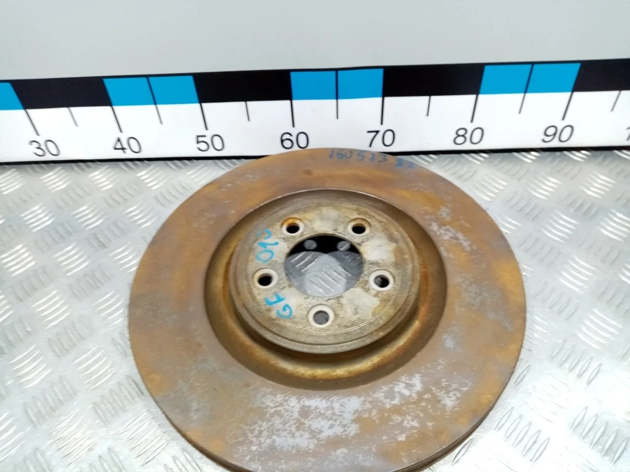 [Б/У] Диск тормозной передний вентилируемый - Остаток 32 мм [Код: 00612715 ]