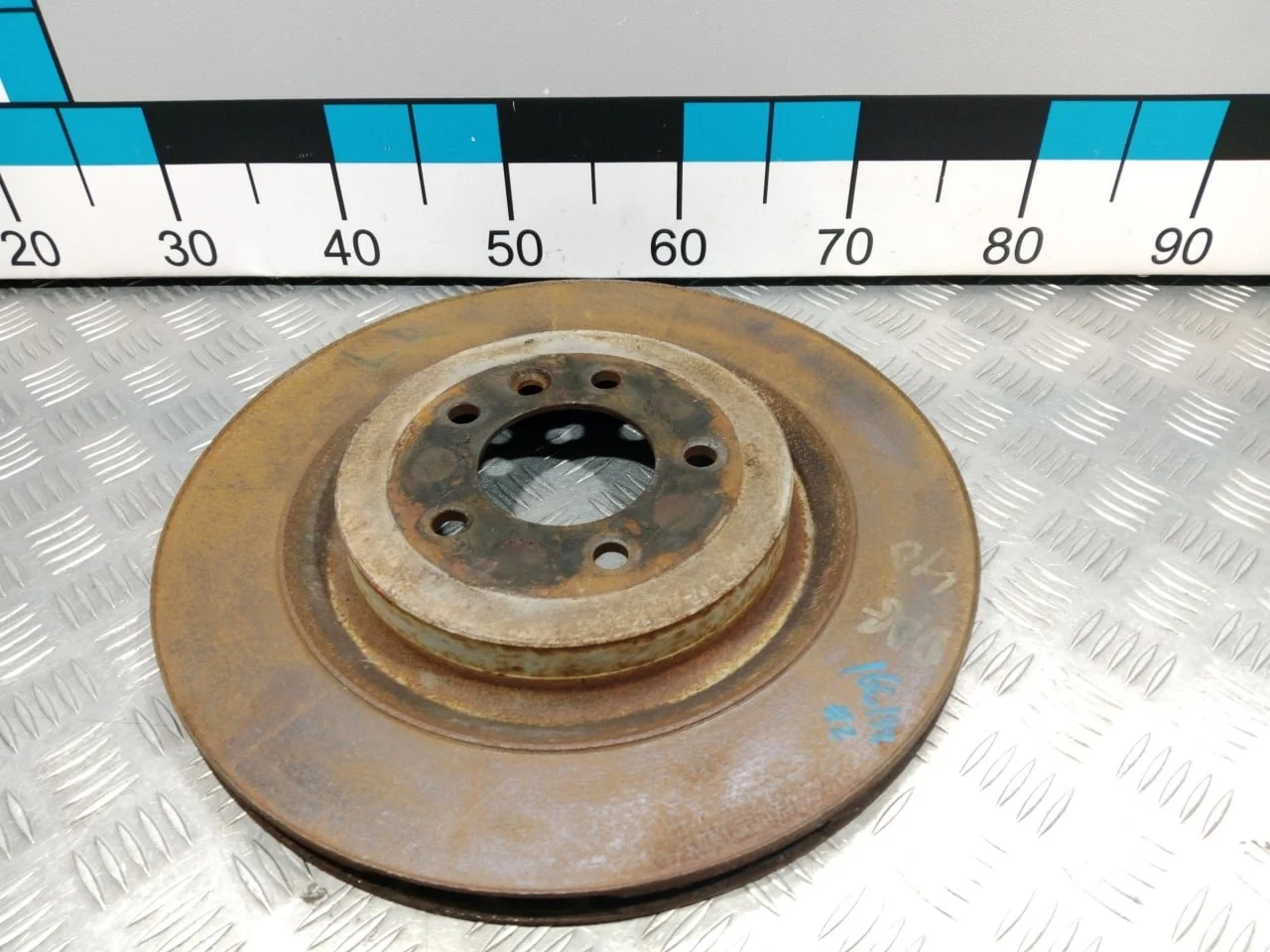 [Б/У] Диск тормозной задний вентилируемый - Остаток 24 мм [Код: 00621820 ]