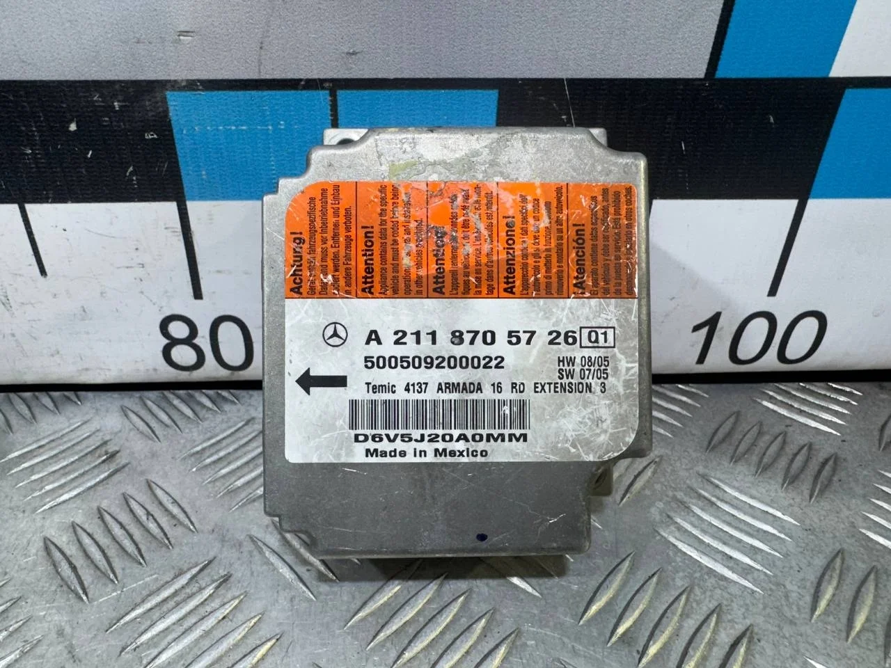 [Б/У] Блок управления AIR BAG MB W211/W219 CLS [Код: 00529476 ]