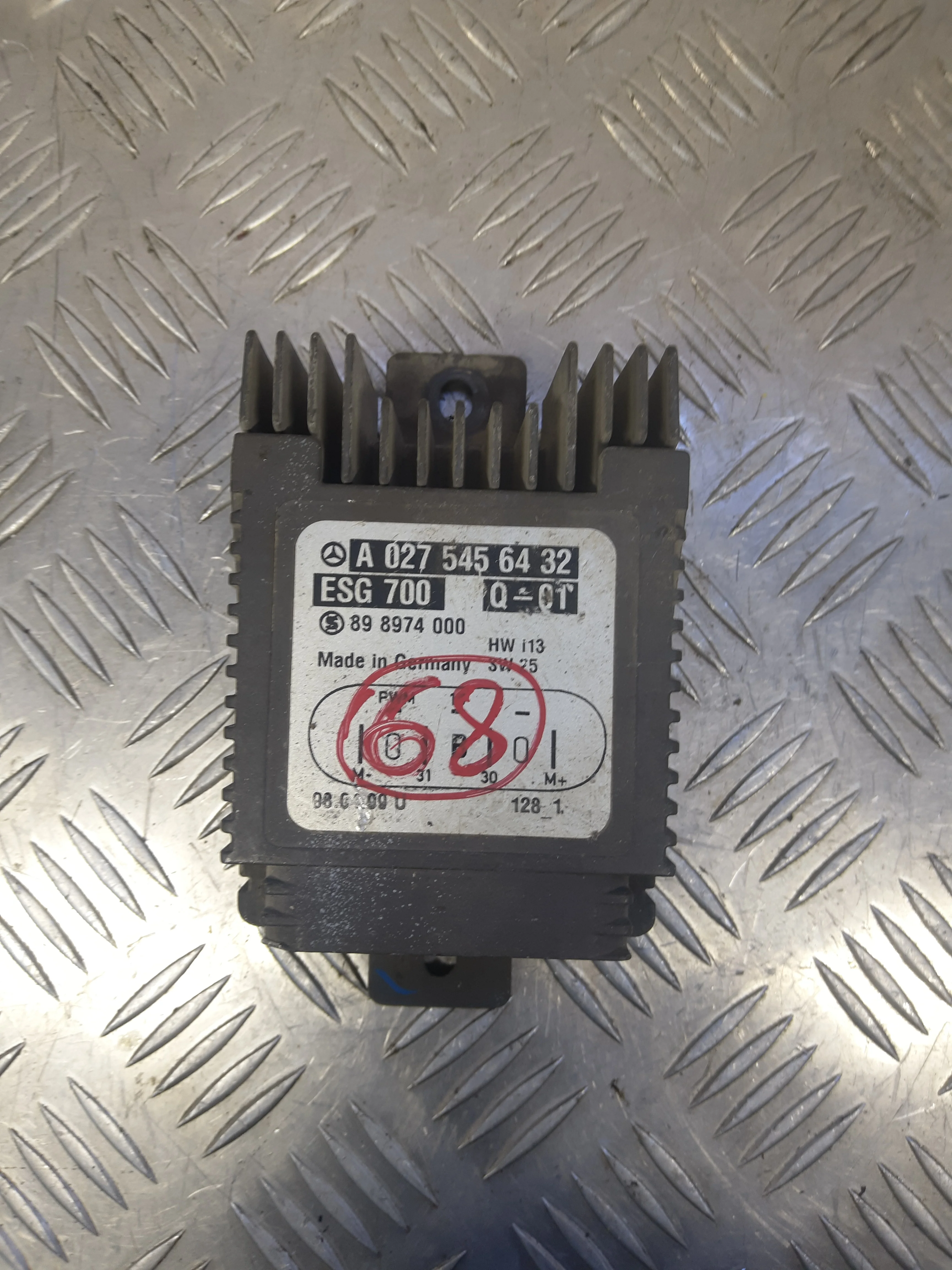 [Б/У] Блок управления вентилятором Mercedes W215 W220 [Код: 00362599 ]