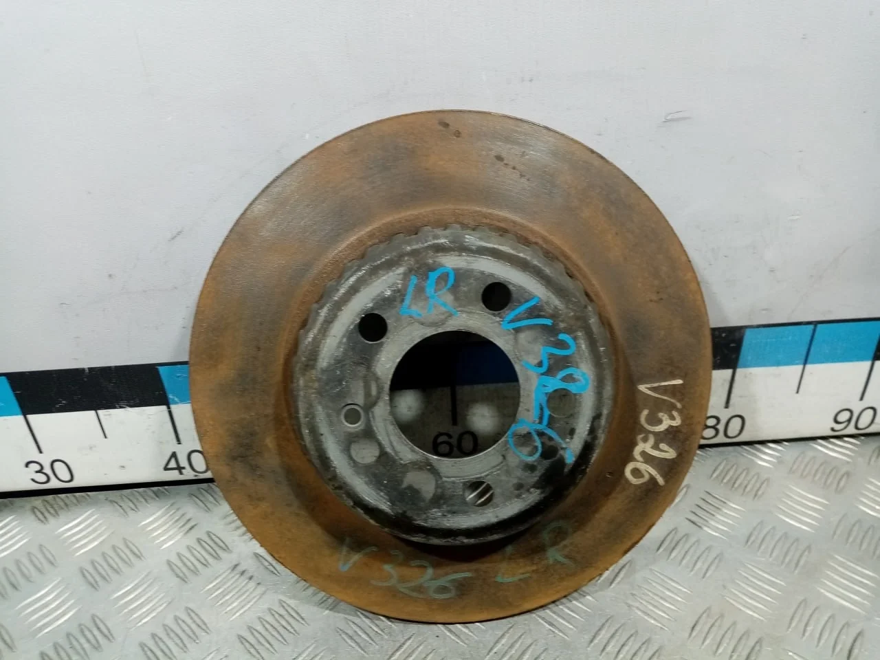 [Б/У] Диск тормозной задний Mercedes W205 - Остаток 12мм [Код: 00607791 ]