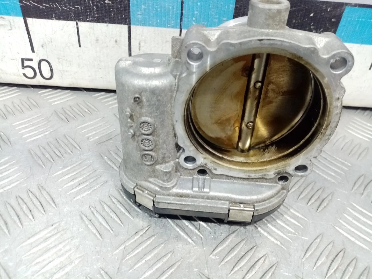 [Б/У] Заслонка дроссельная электрическая - (Состояние: Отличное , пробег 28 000 км) [Код: 00590992 ]