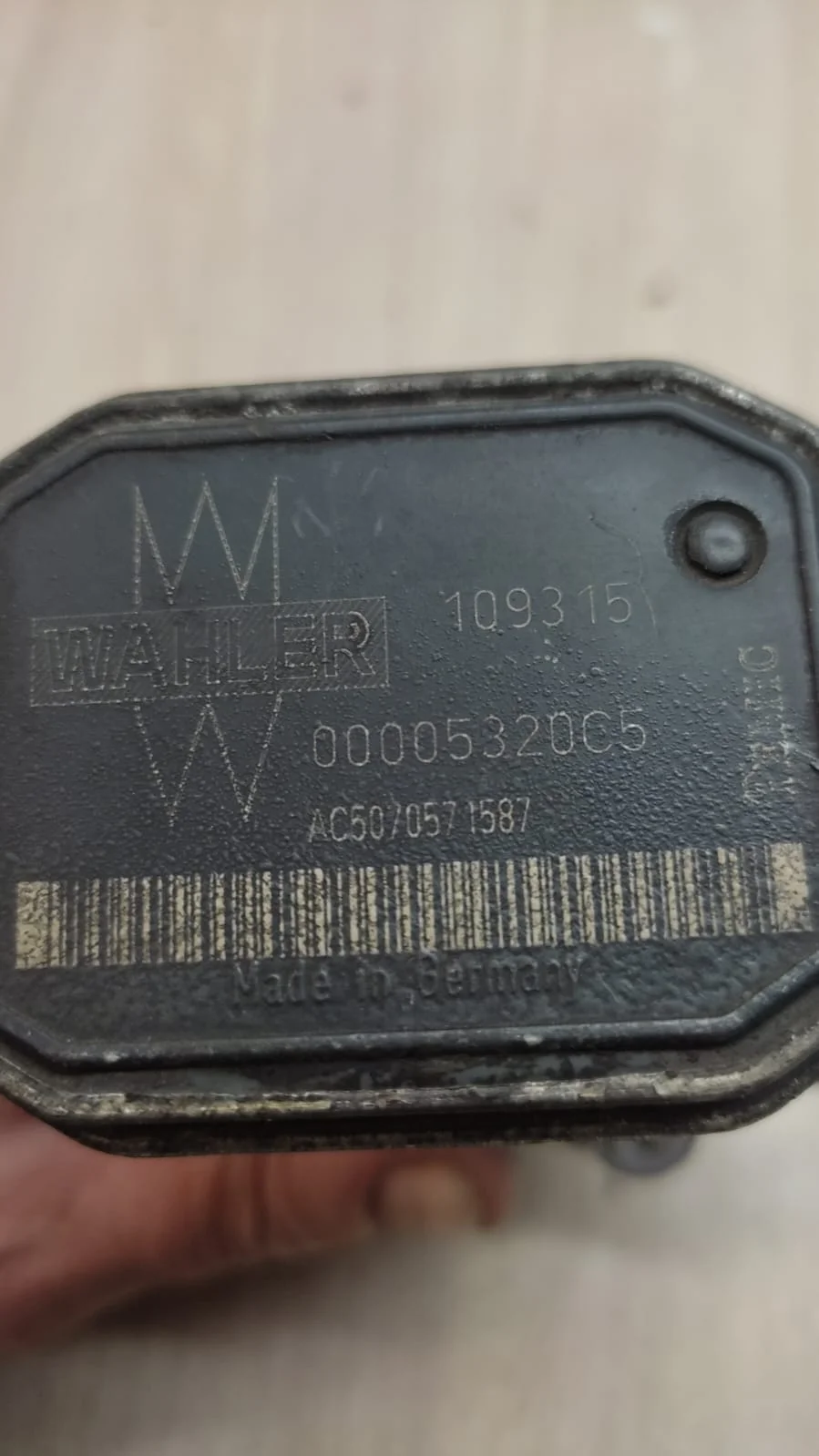 [Б/У] Клапан EGR рециркуляции картерных газов [Код: 00344856 ]