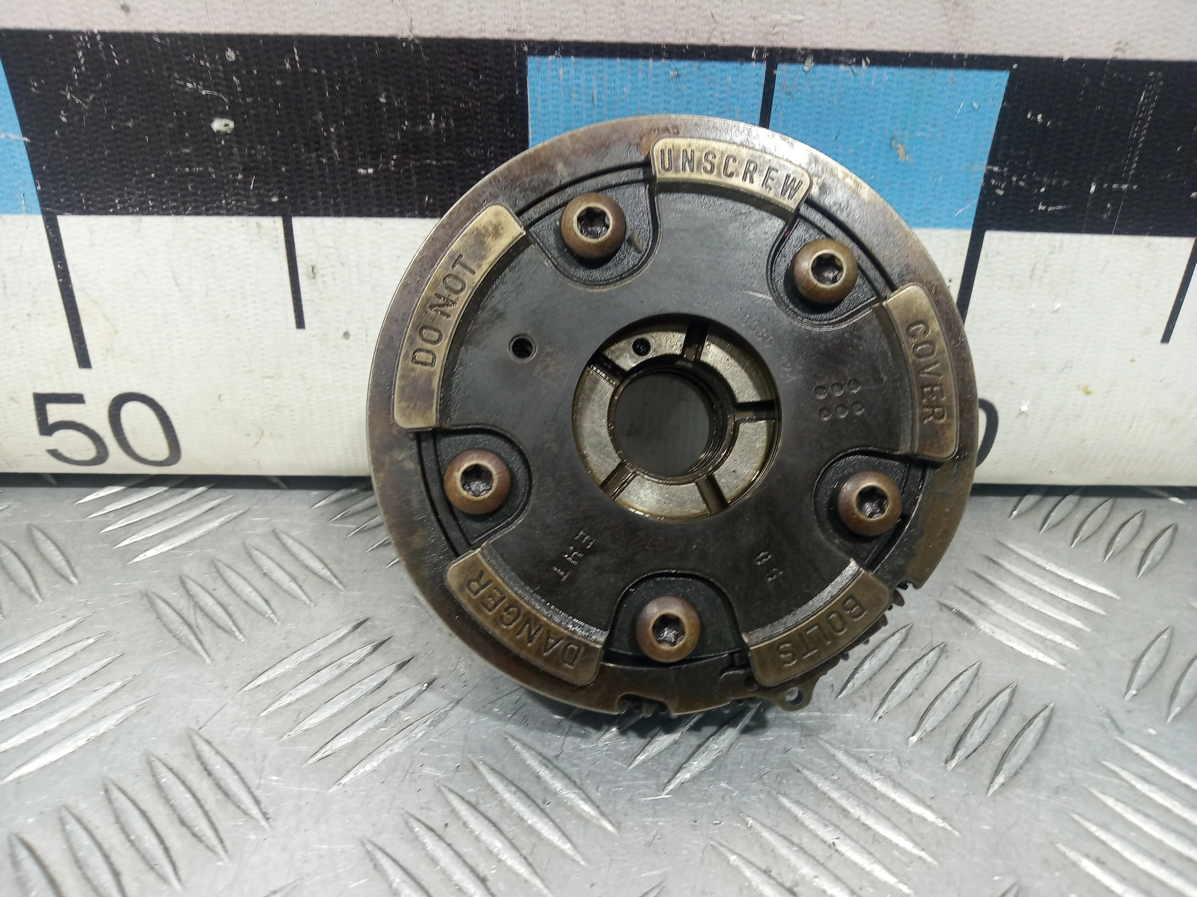 [Б/У] Механизм изменения фаз ГРМ левый (выпуск) [Код: 00295543 ]