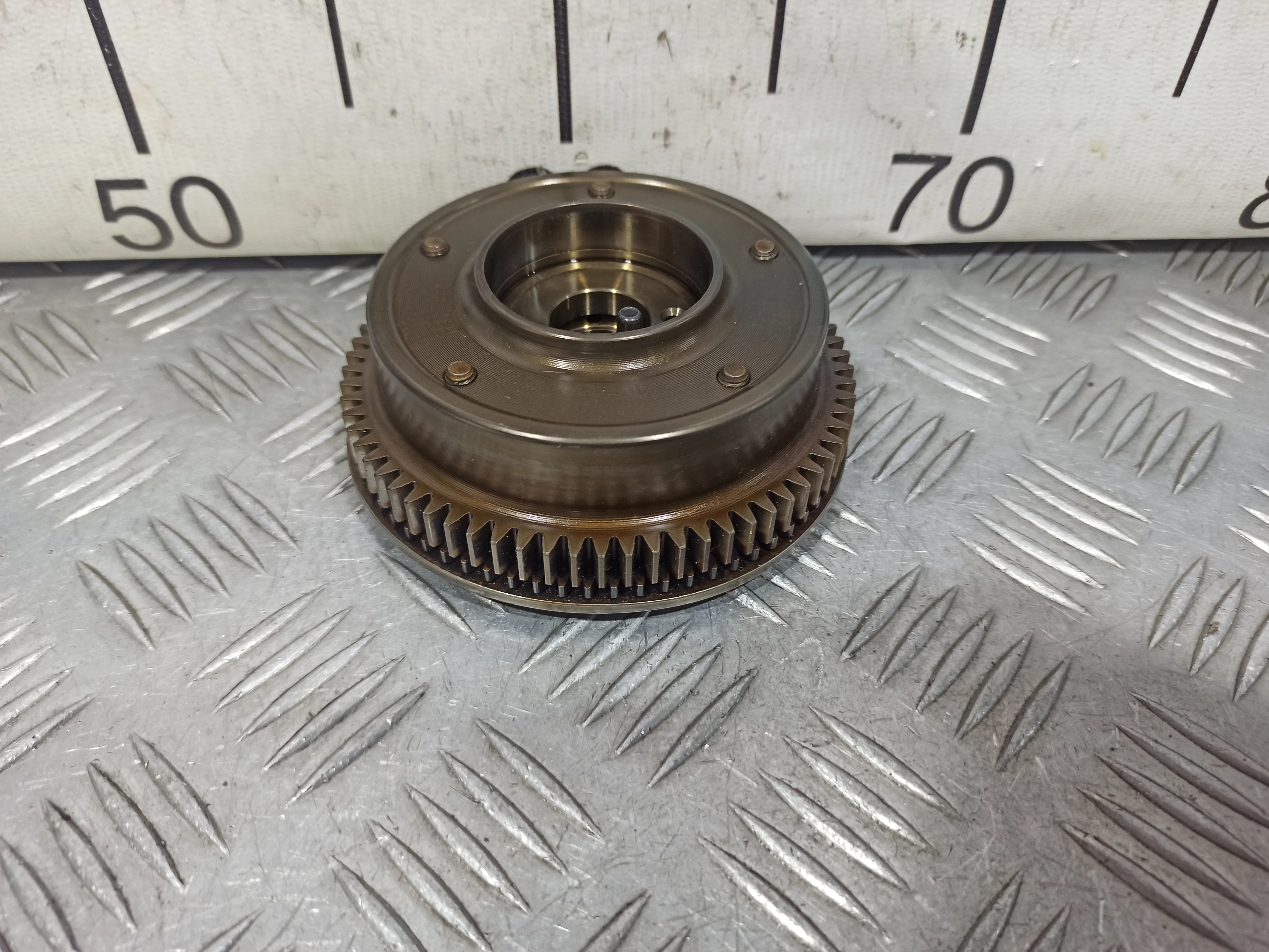 [Б/У] Механизм изменения фаз ГРМ левый (выпуск) [Код: 00402501 ]