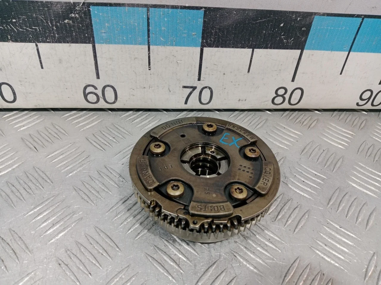 [Б/У] Механизм изменения фаз ГРМ левый (выпуск) [Код: 00589852 ]