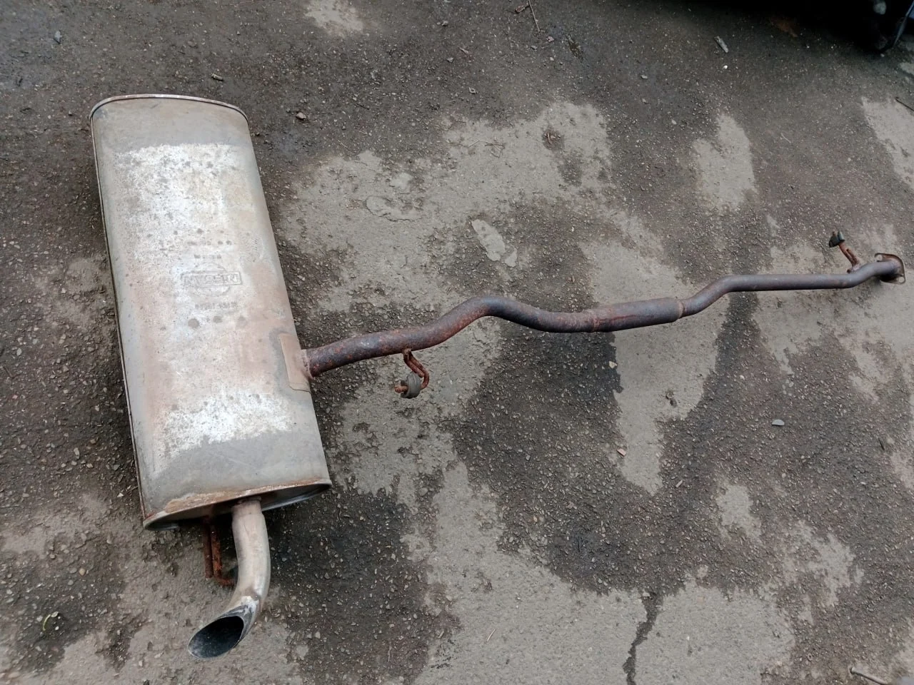 [Б/У] Глушитель Nissan Qashqai (J10) - (Состояние: ХОРОШЕЕ) [ХОРОШЕЕ] [Код: 00684566 ]