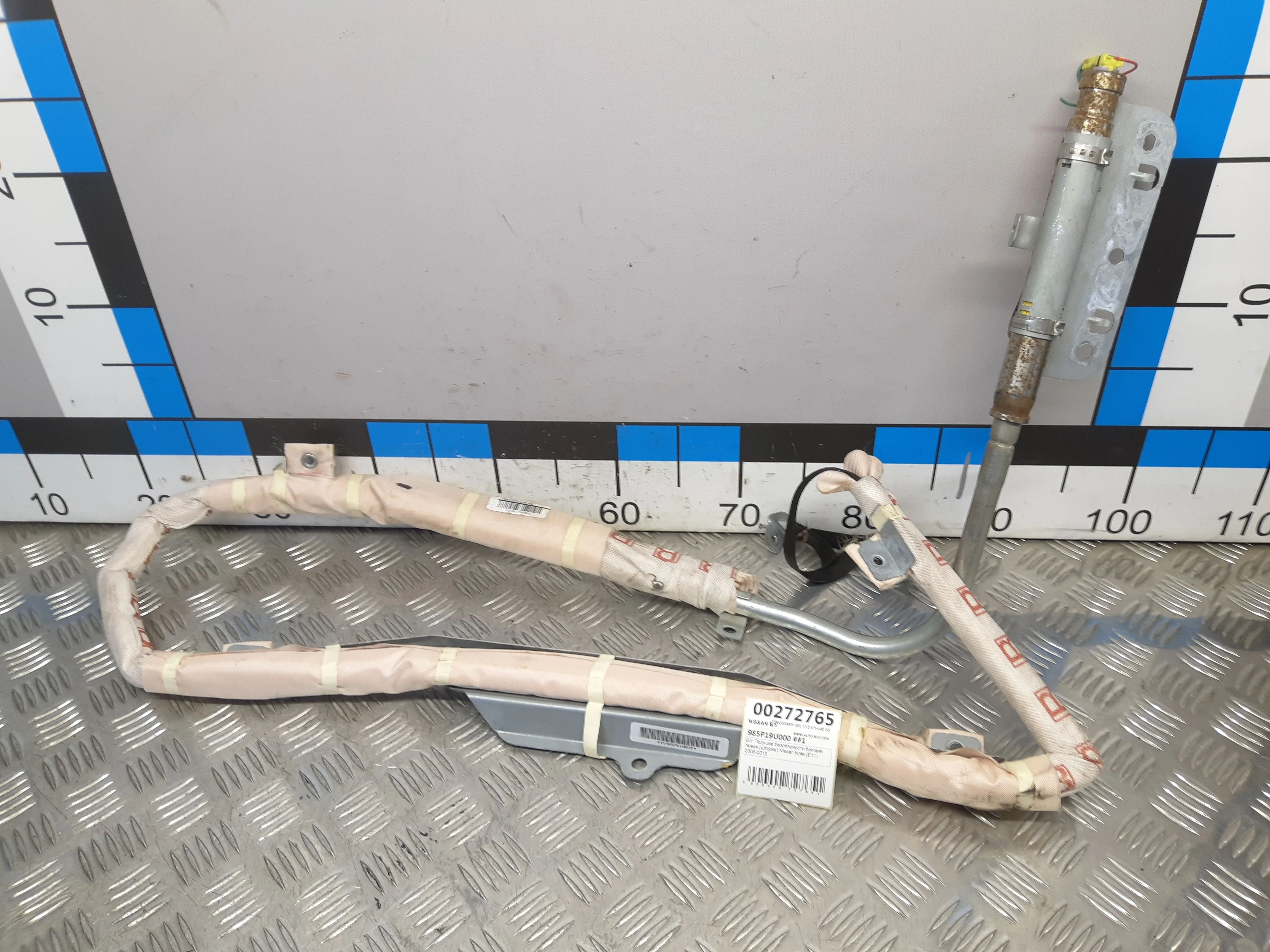 [Б/У] Подушка безопасности Nissan Note E11 2006 - боковая левая шторка [Код: 00326671]