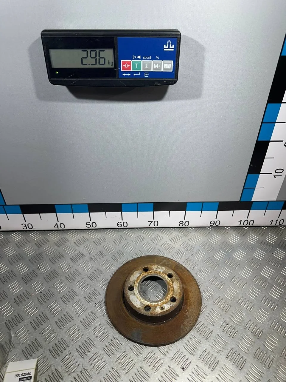 [Б/У] Диск тормозной передний 280x68 Audi A4 B5 1994-2001, A4 B6 2000-2004, A4 B7 [Код: 00619152 ]