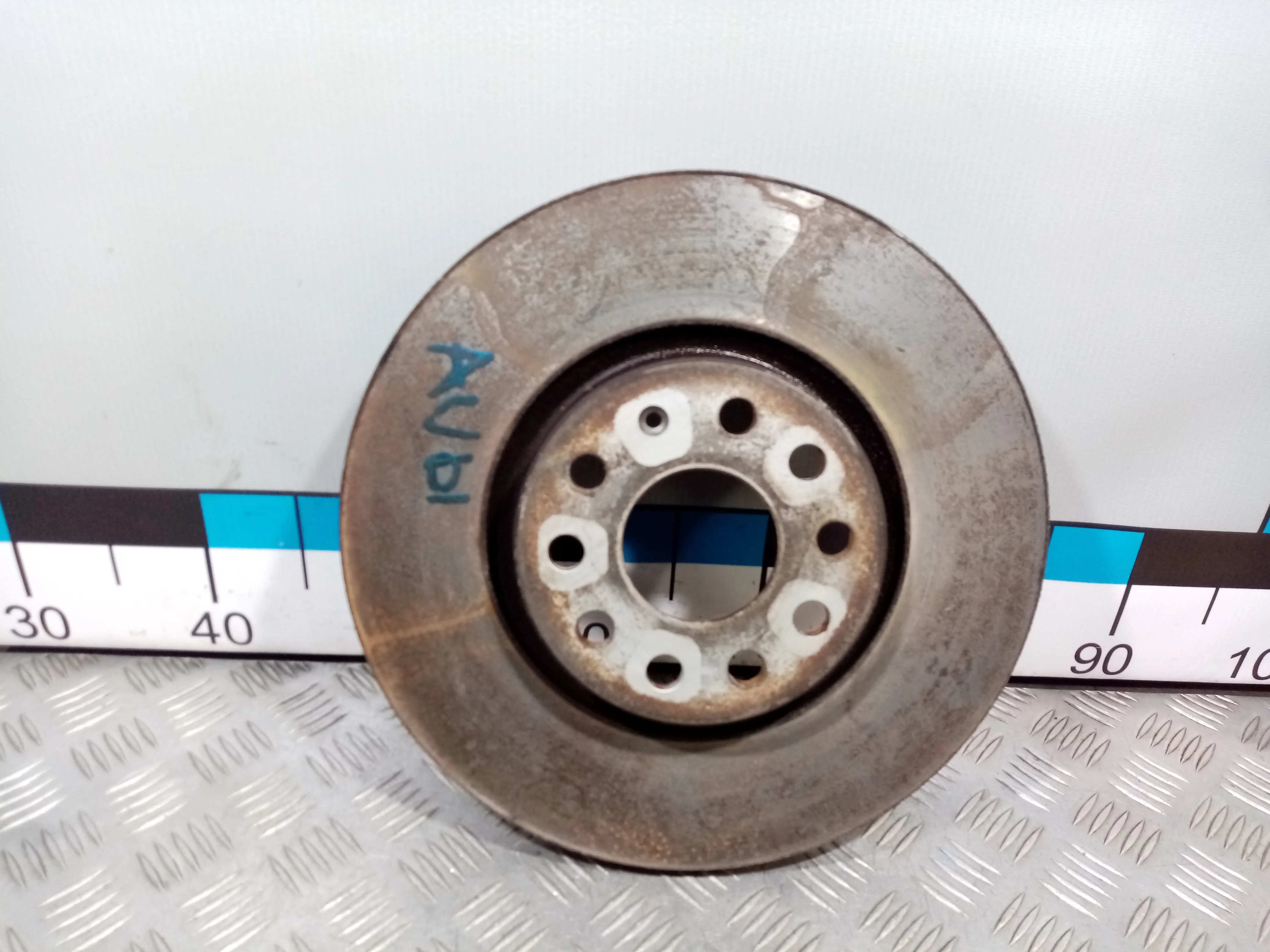 [Б/У] Диск тормозной передний VAG - 312*25мм остаток 23мм. Разболтовка 5*112 [Код: 00412306 ]