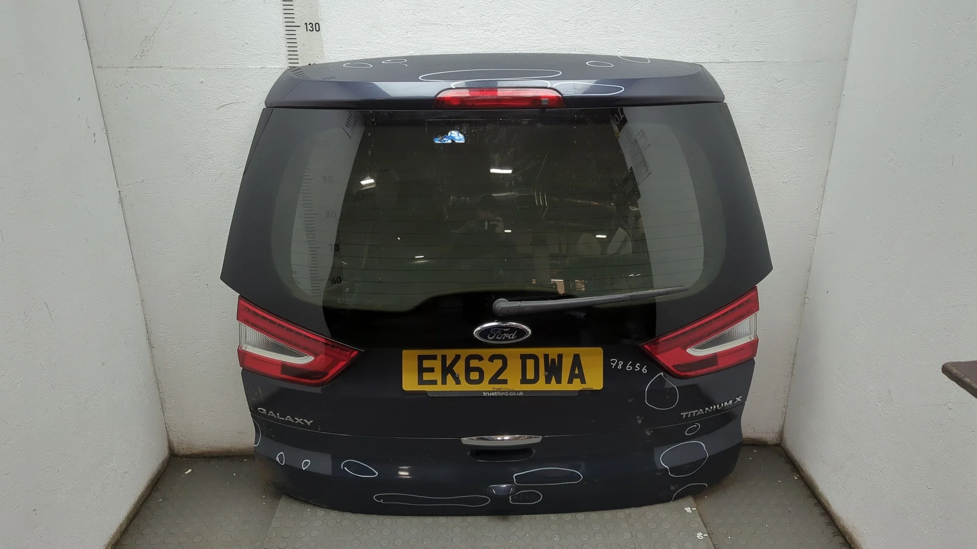 Крышка (дверь) багажника Ford Galaxy 2010-2015 КПП автомат (АКПП) TXWA Дизель 2 л