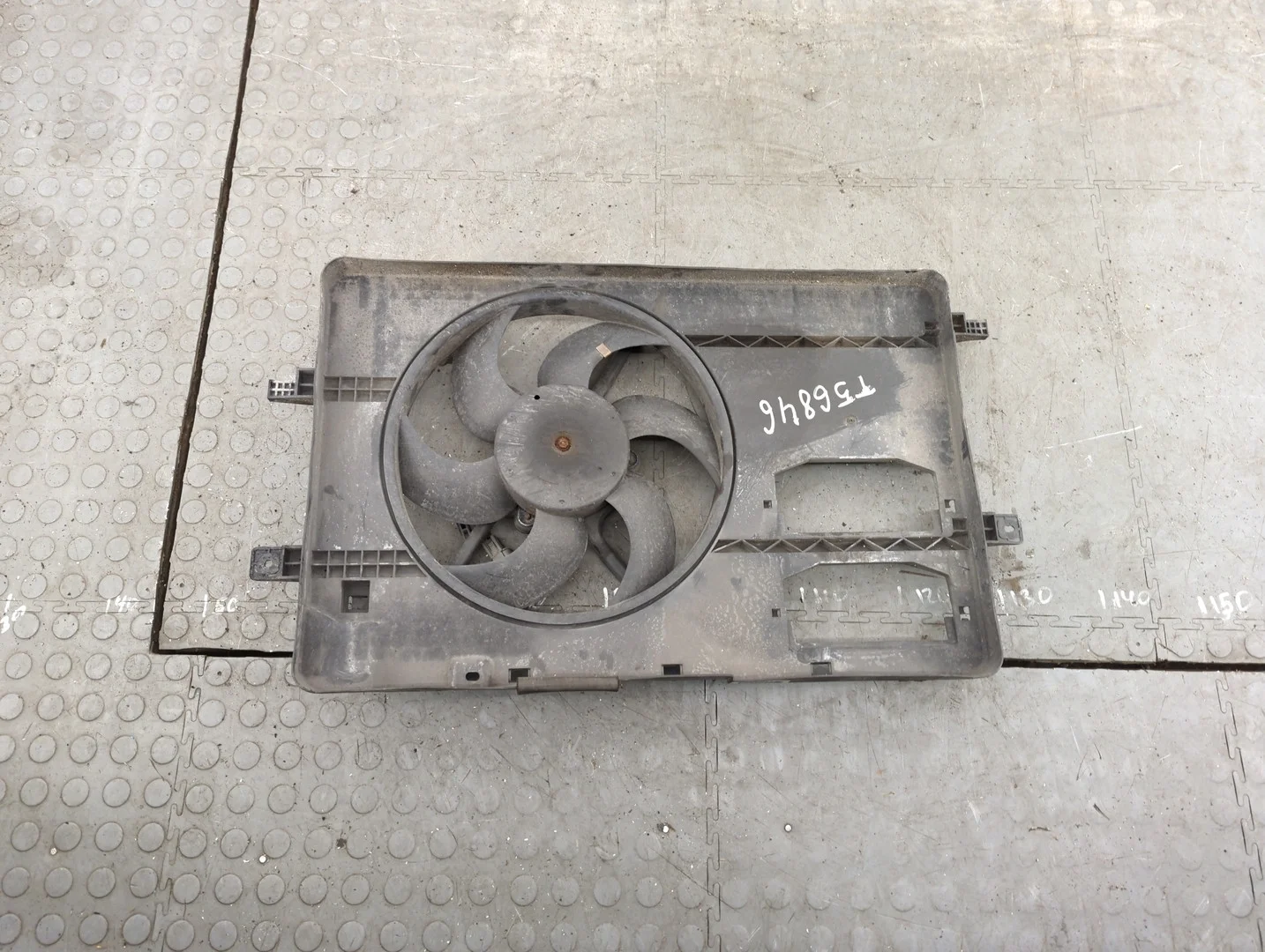 Вентилятор радиатора Mitsubishi Colt 2002-2012 КПП 5-ст.мех.(МКПП) 4A90 Бензин 1.3 л