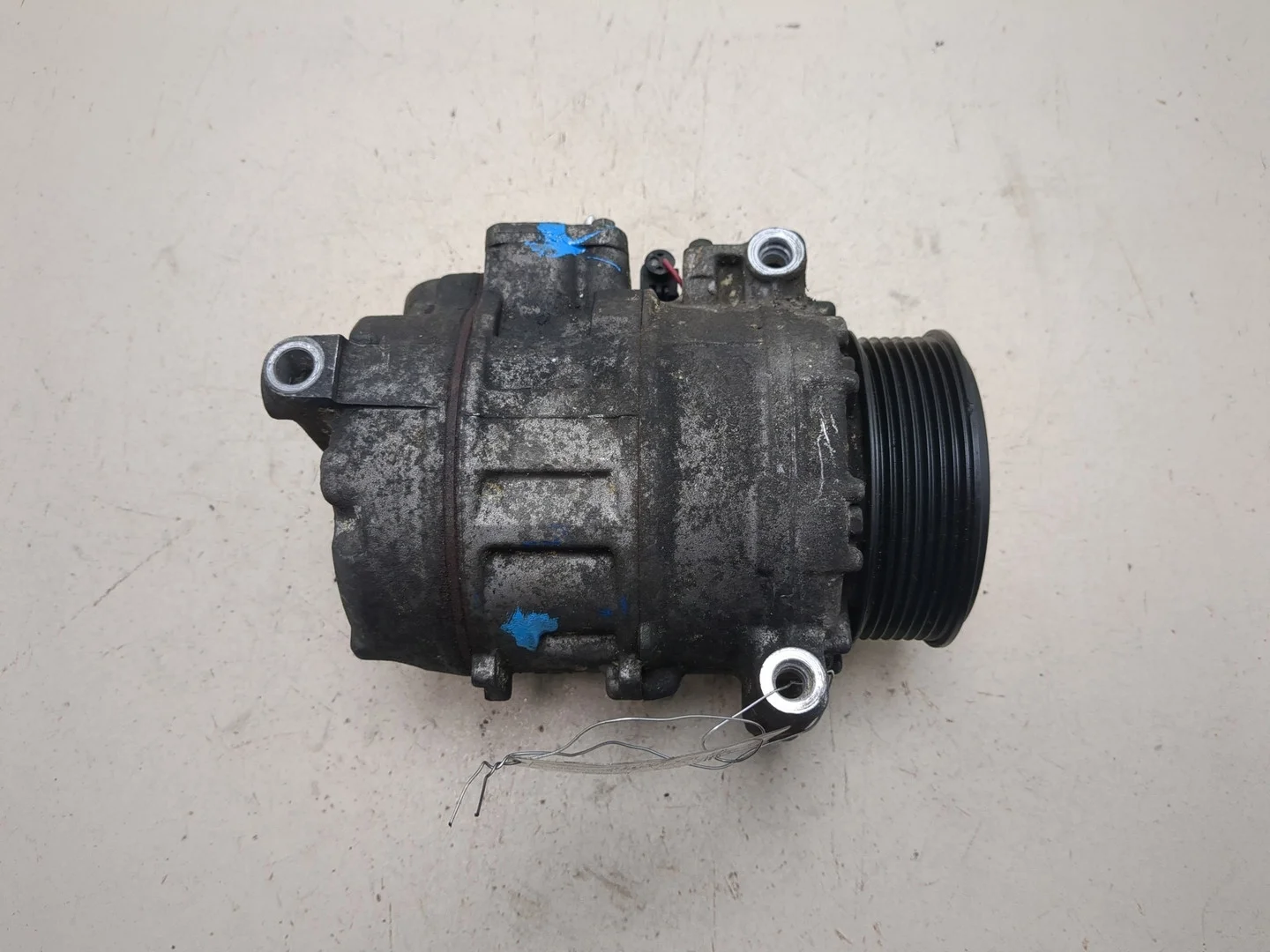 Компрессор кондиционера Mercedes-Benz M-Class W164 2005-2011 КПП автомат 4х4 (АКПП) OM 642.940 Дизель 3 л CDI