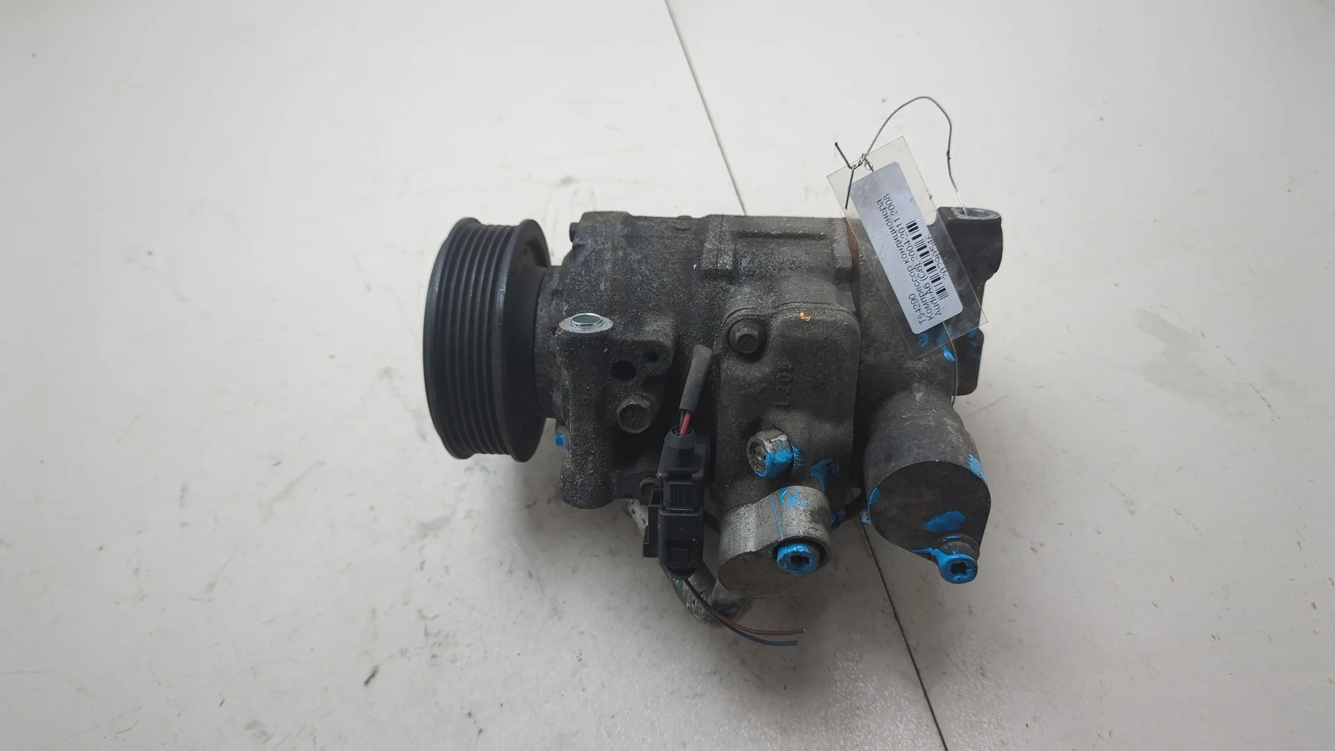 Компрессор кондиционера Audi A6 (C6) 2004-2011 КПП вариатор BPP Дизель 2.7 л TDI