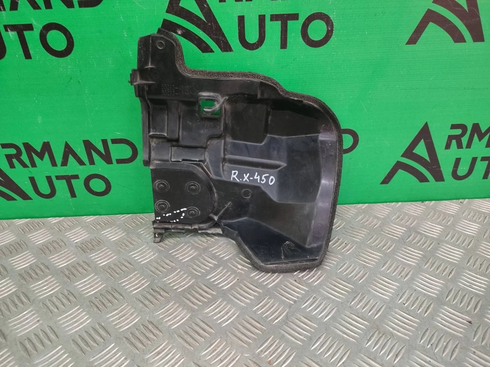 Дефлектор радиатора Lexus RX 2019-нв 4