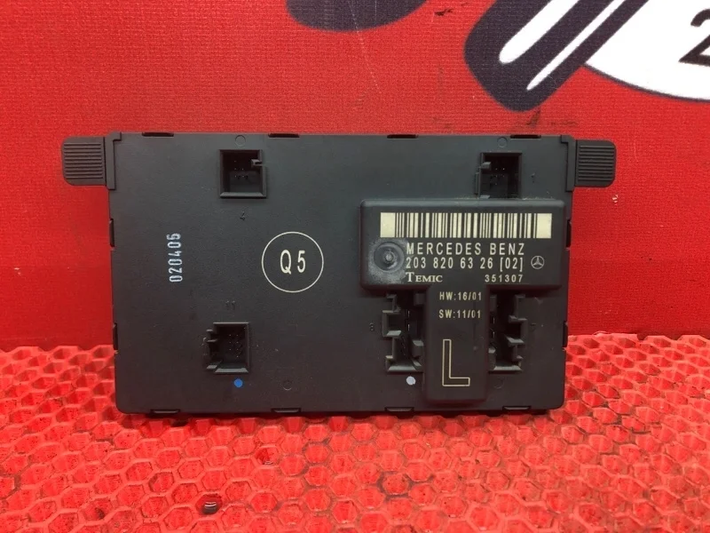 Блок управления дверьми MERCEDES-BENZ C-Class 2002 A2038206326 W203 M111, передний левый