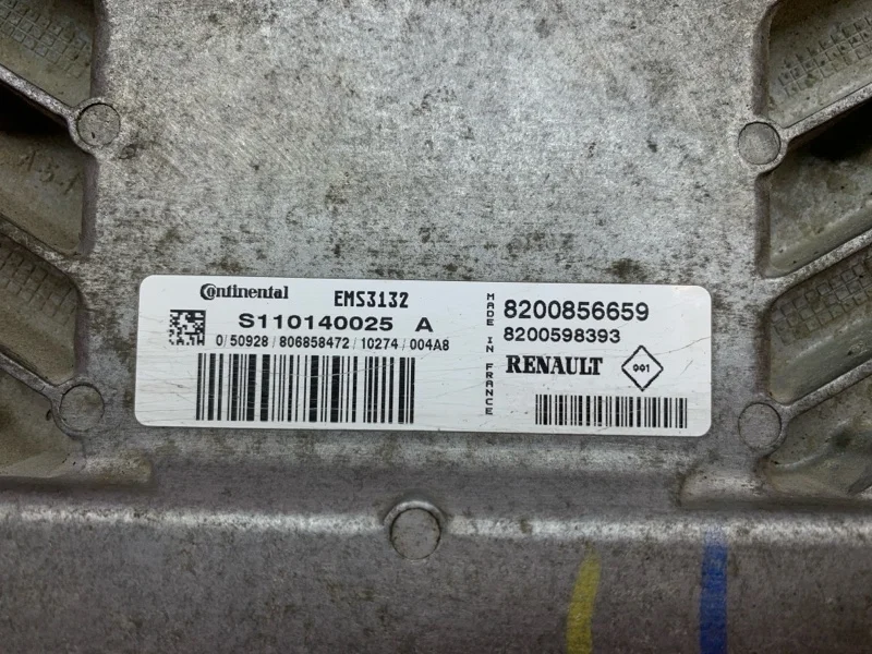 Блок управления двигателем Renault Sandero 2010 8200856659 1 B90 K7M