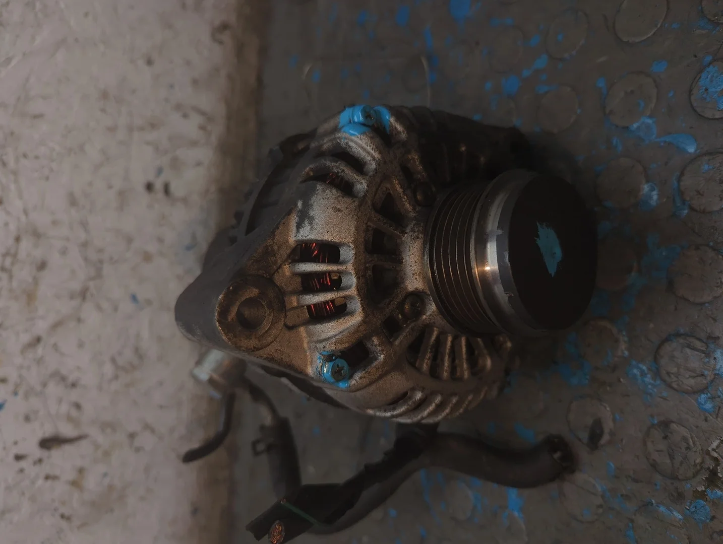 Генератор Kia Carnival 1998-2006 КПП 5-ст.мех.(МКПП) J3 Дизель 2.9 л CRDi