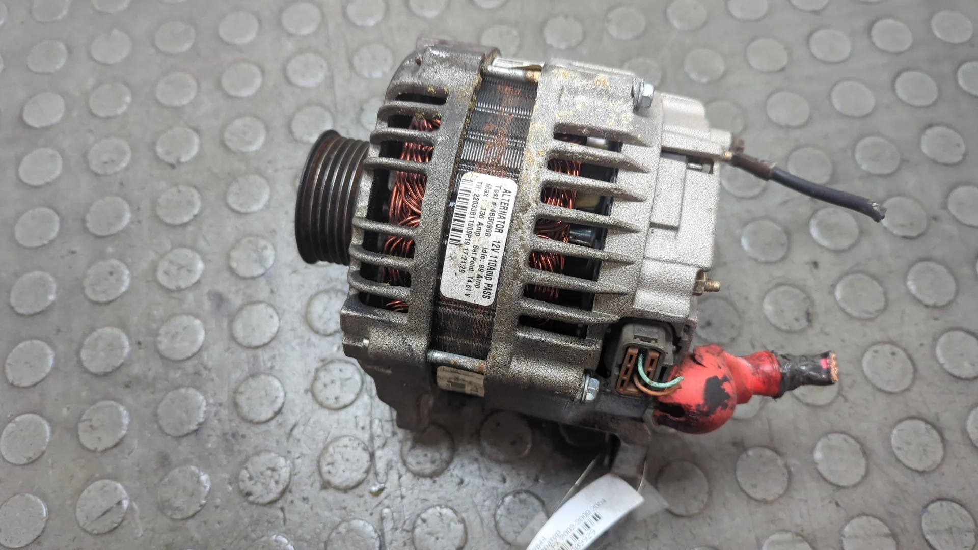 Генератор Infiniti FX 2002-2009 КПП автомат 4х4 (АКПП) VK45DE Бензин 4.5 л Инжектор