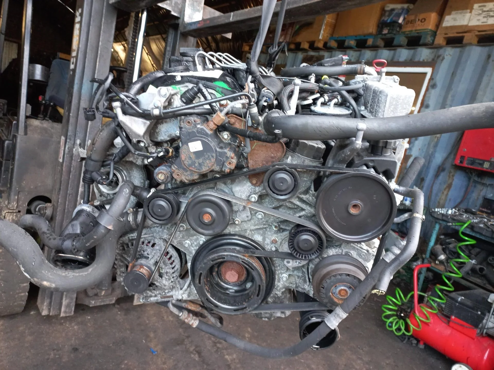 Двигатель 646811 Mercedes-Benz C W204 0.0 0