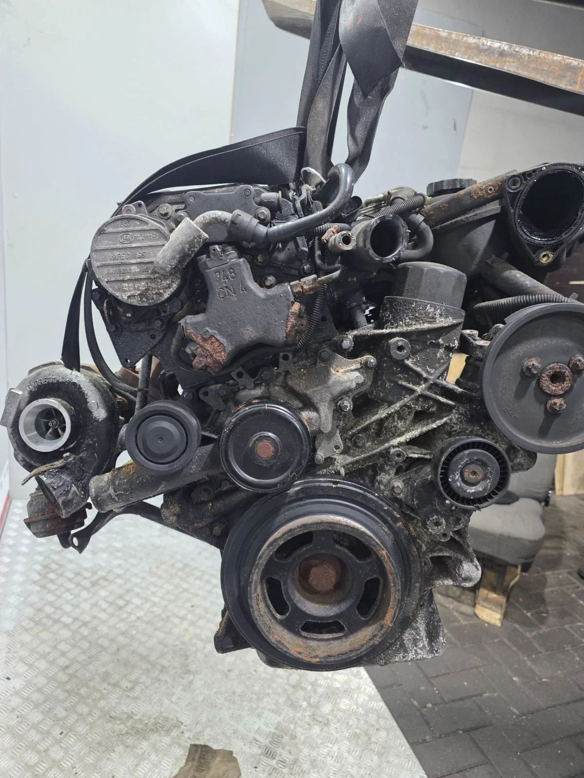 Двигатель 611962 Mercedes-Benz C W203 2.2 Дизель