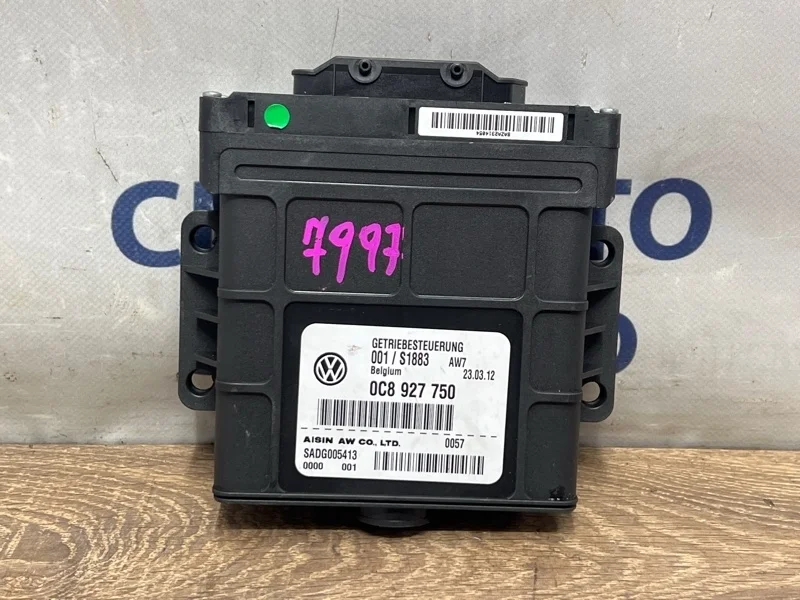 Блок управления АКПП Volkswagen Touareg 2012 0C8927750 NF CGR