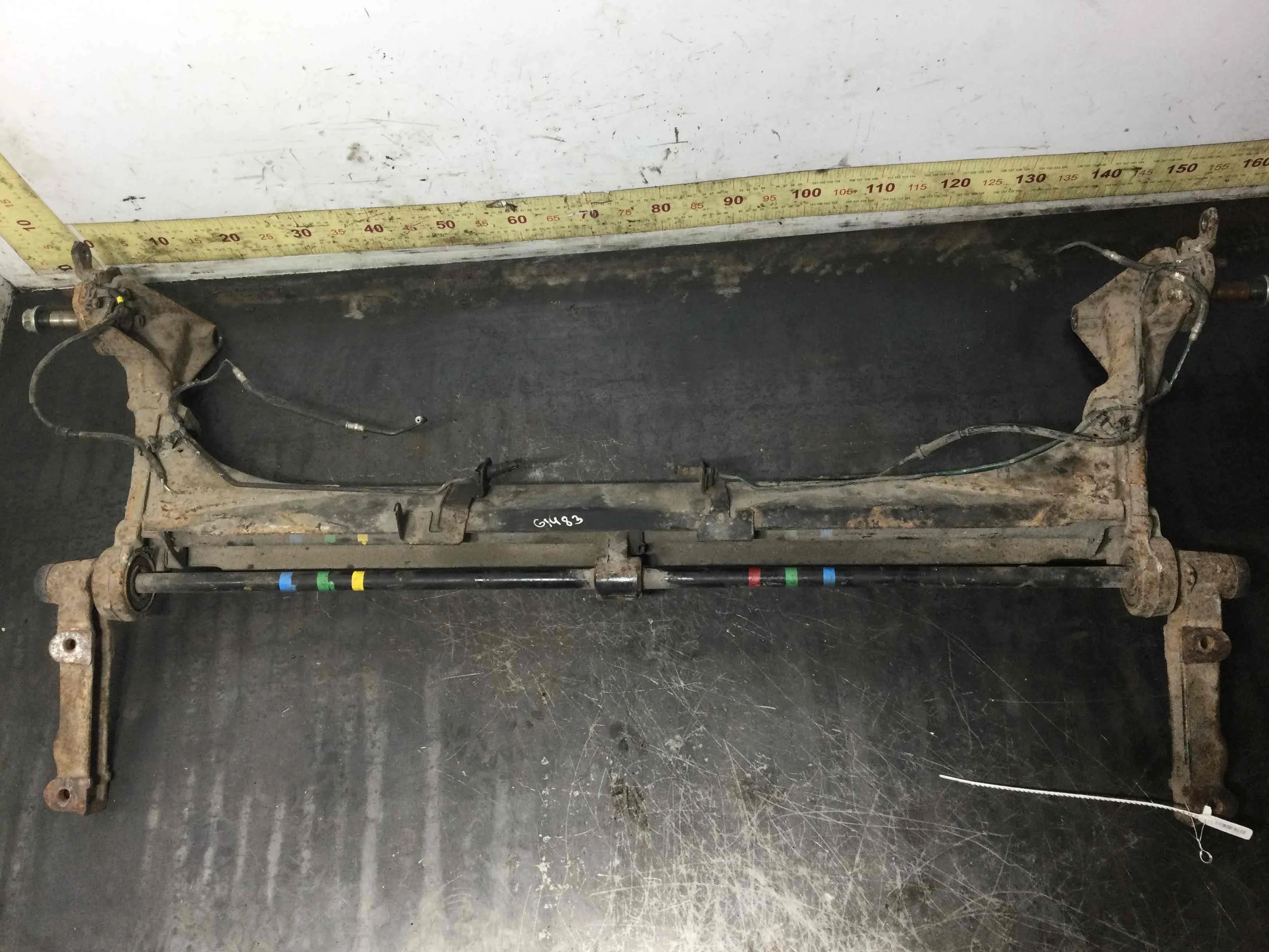 Балка подвески задняя Renault Scenic 1 поколение [рестайлинг] (1999-2003) бензин 2.0 i Автомат Минивэн