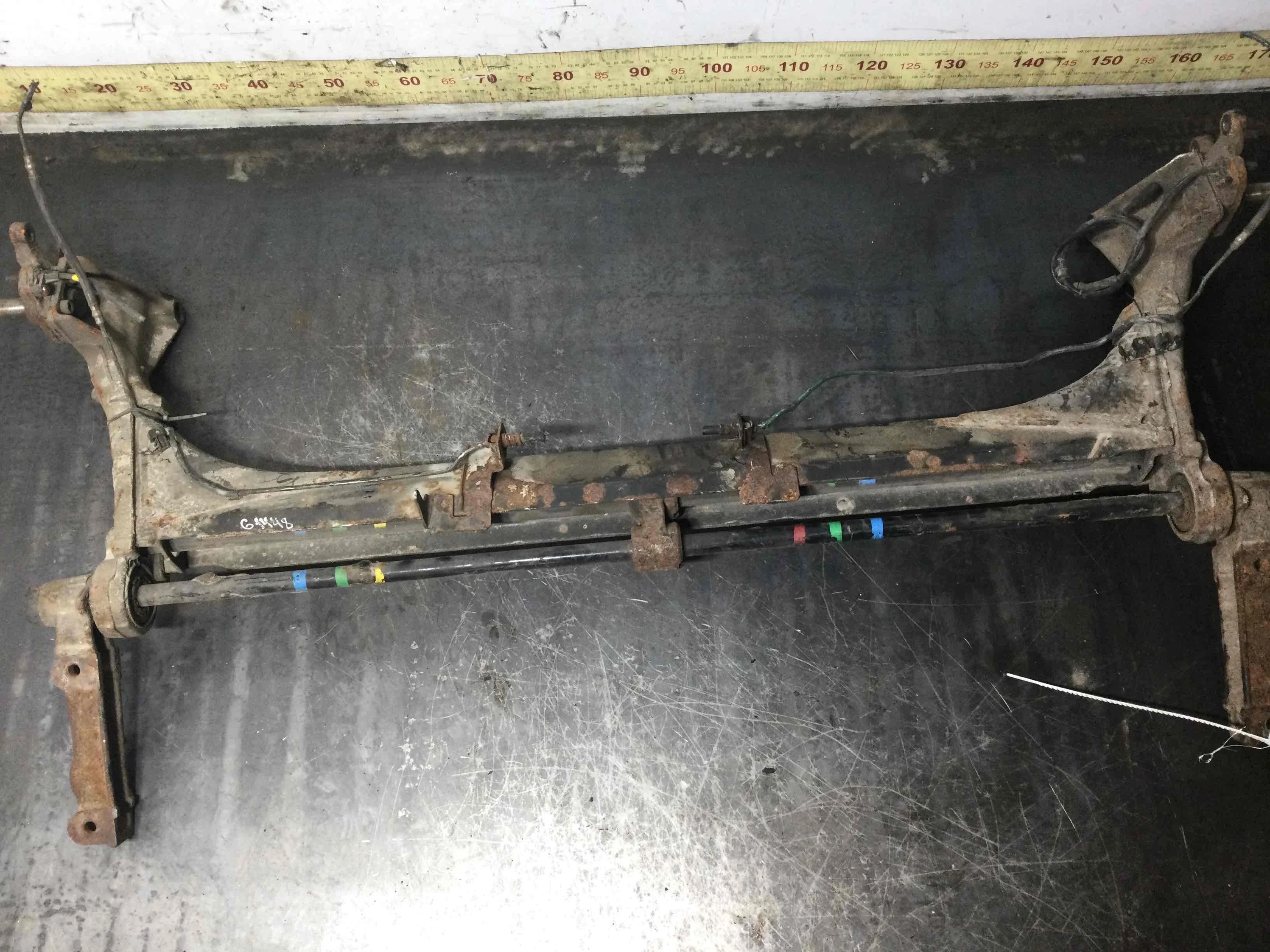 Балка подвески задняя Renault Scenic 1 поколение [рестайлинг] (1999-2003) бензин 2.0 i Механика Минивэн