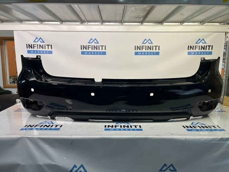 Бампер задний NISSAN PATROL Y62 VK56VD