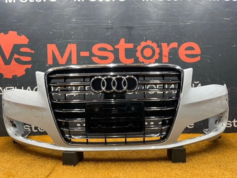 Бампер Audi A8 2012 4H0807065E 4H/D4 CGWD, передний