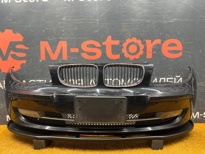 Бампер Bmw 1-Series 2007 51117185125 E87 N46B20B, передний
