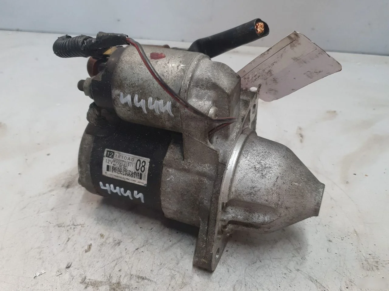 Стартер Mitsubishi Lancer X (2007—2010)