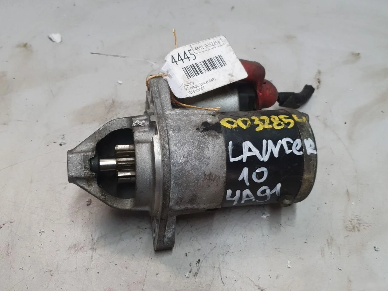 Стартер Mitsubishi Lancer X (2007—2010)