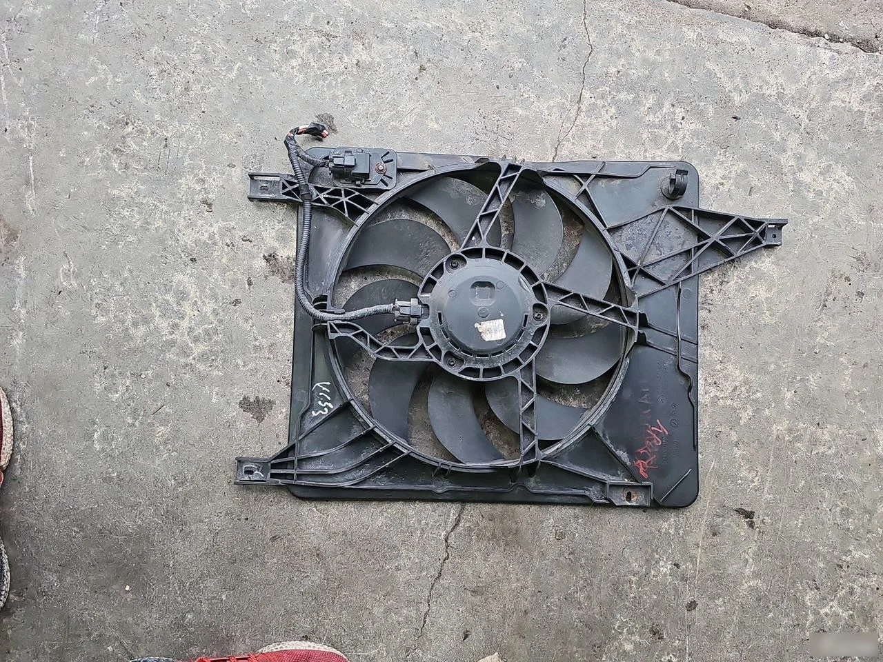 Вентилятор основного радиатора Nissan Qashqai I рестайлинг (2010—2013)