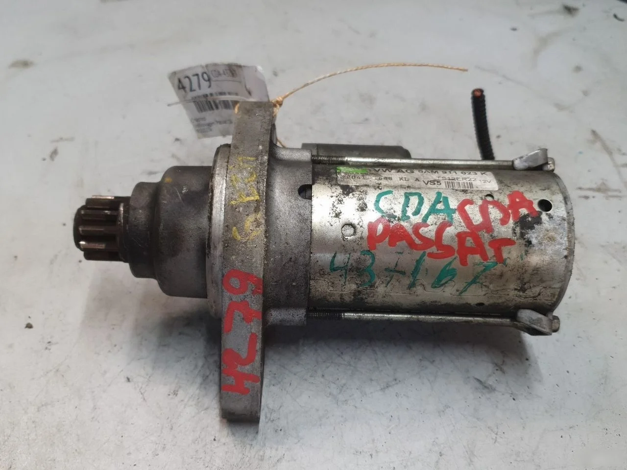 Стартер Volkswagen Golf Plus II (2009—2014)