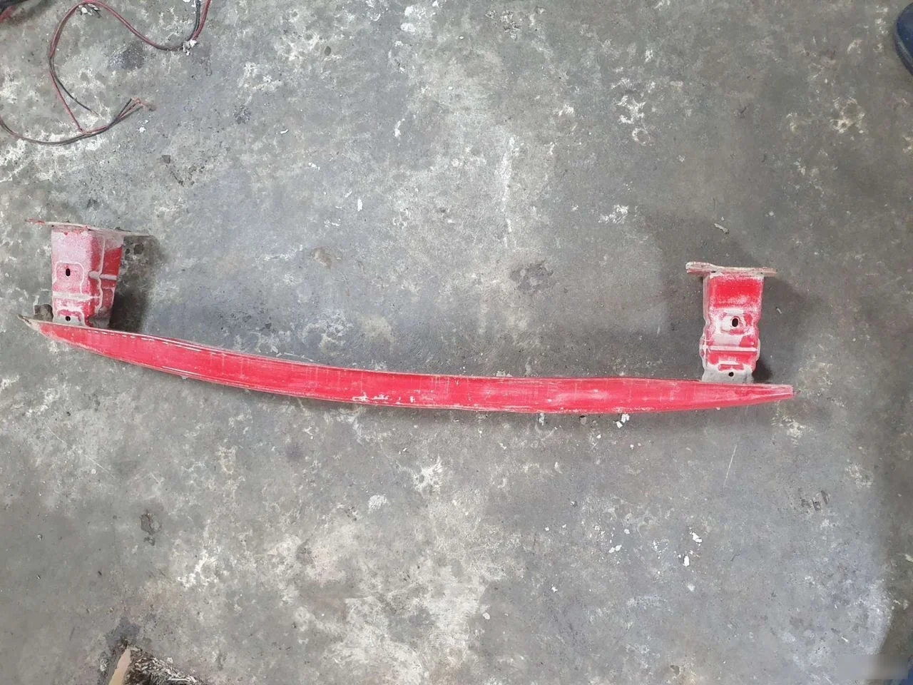 Усилитель заднего бампера Skoda Fabia II (2007—2010)