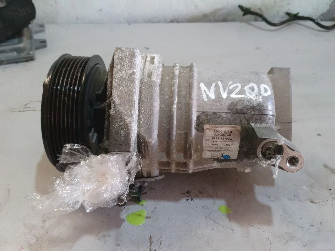 Компрессор кондиционера Nissan Tiida C11 рестайлинг (2010—2013)