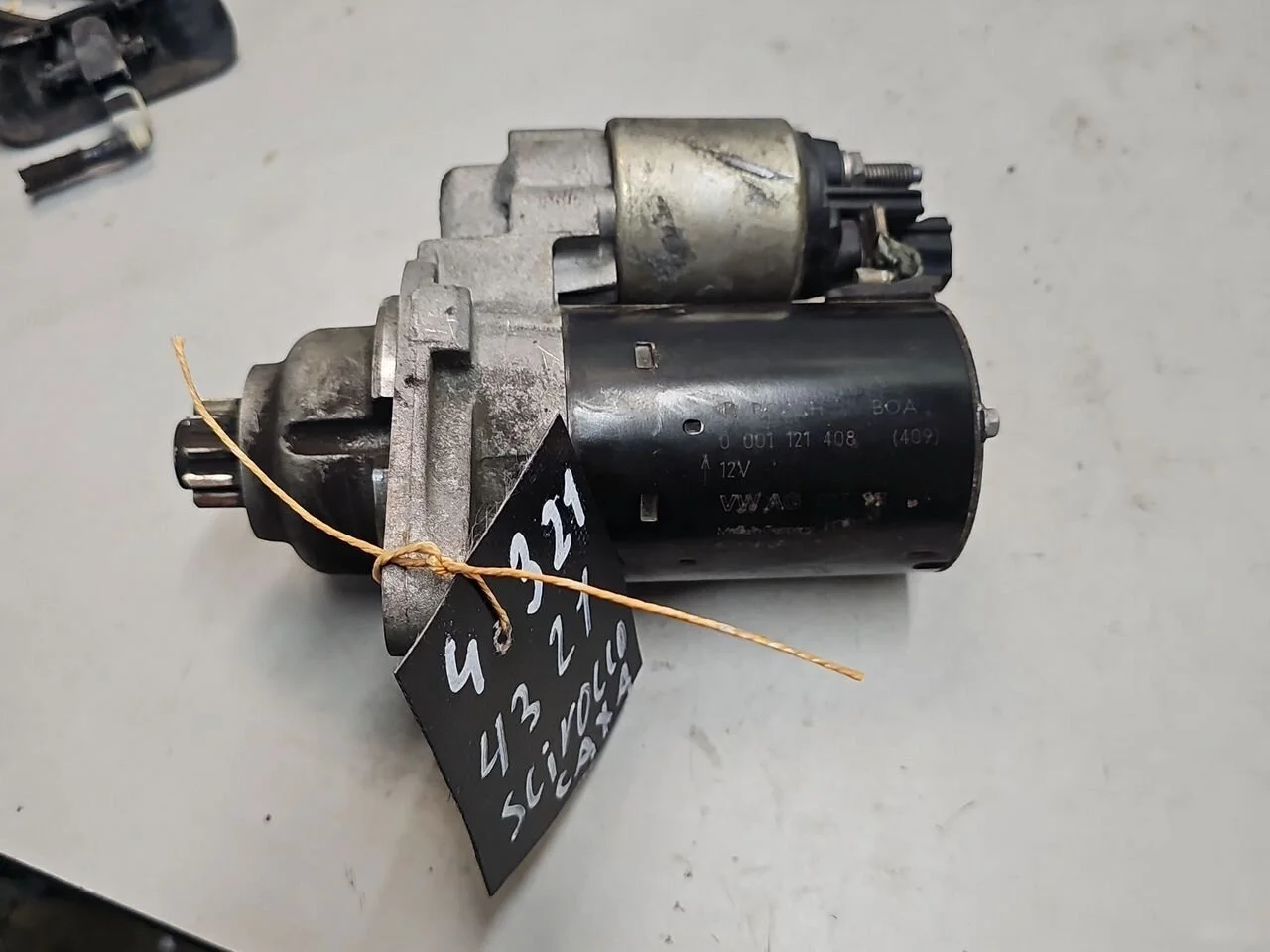 Стартер VAG 02Z911023E Audi A3 8P (2003—2005)