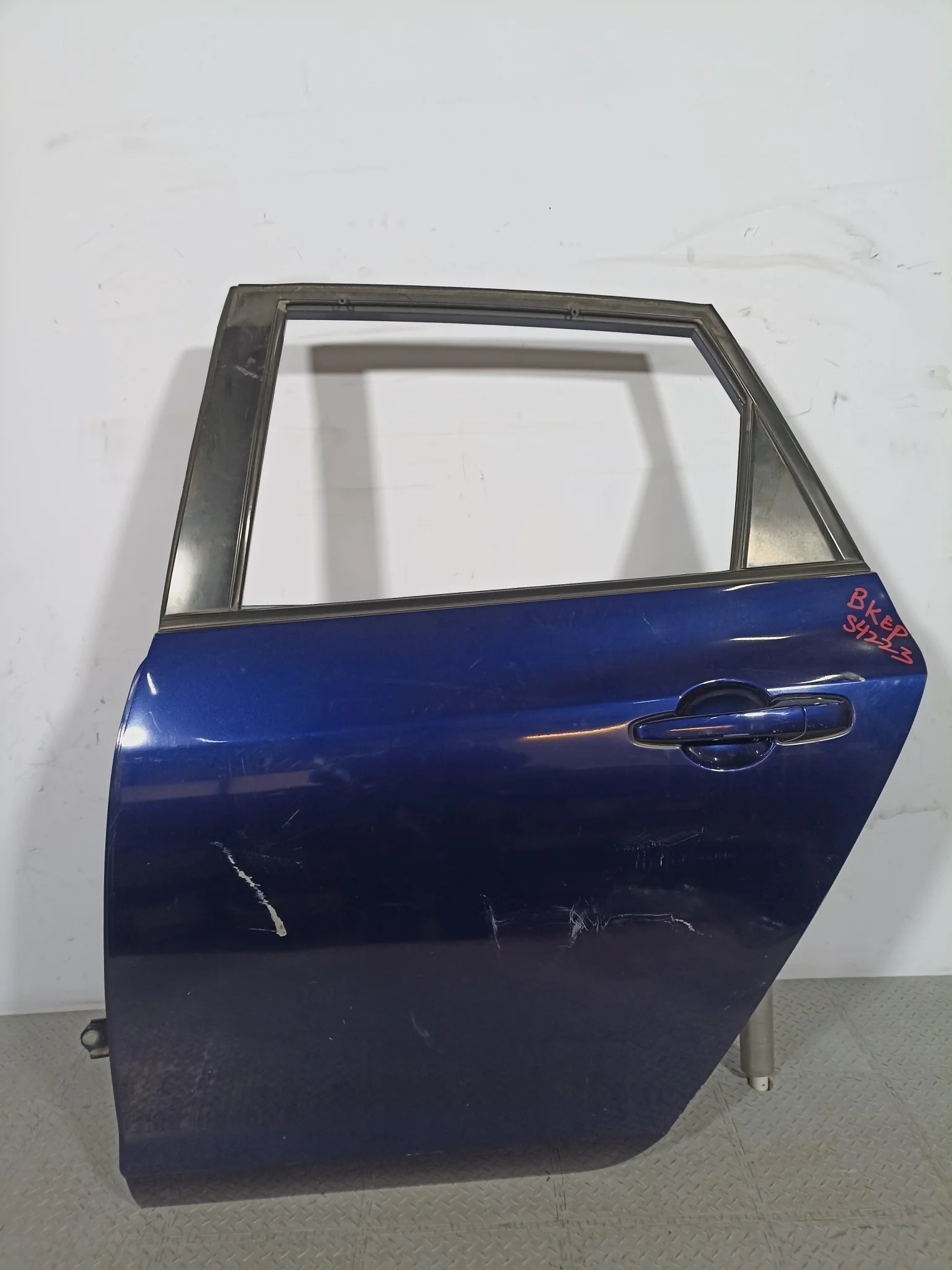 ДВЕРЬ MAZDA BPYK7302XB ЗАД ЛЕВО синий, 25E S4223