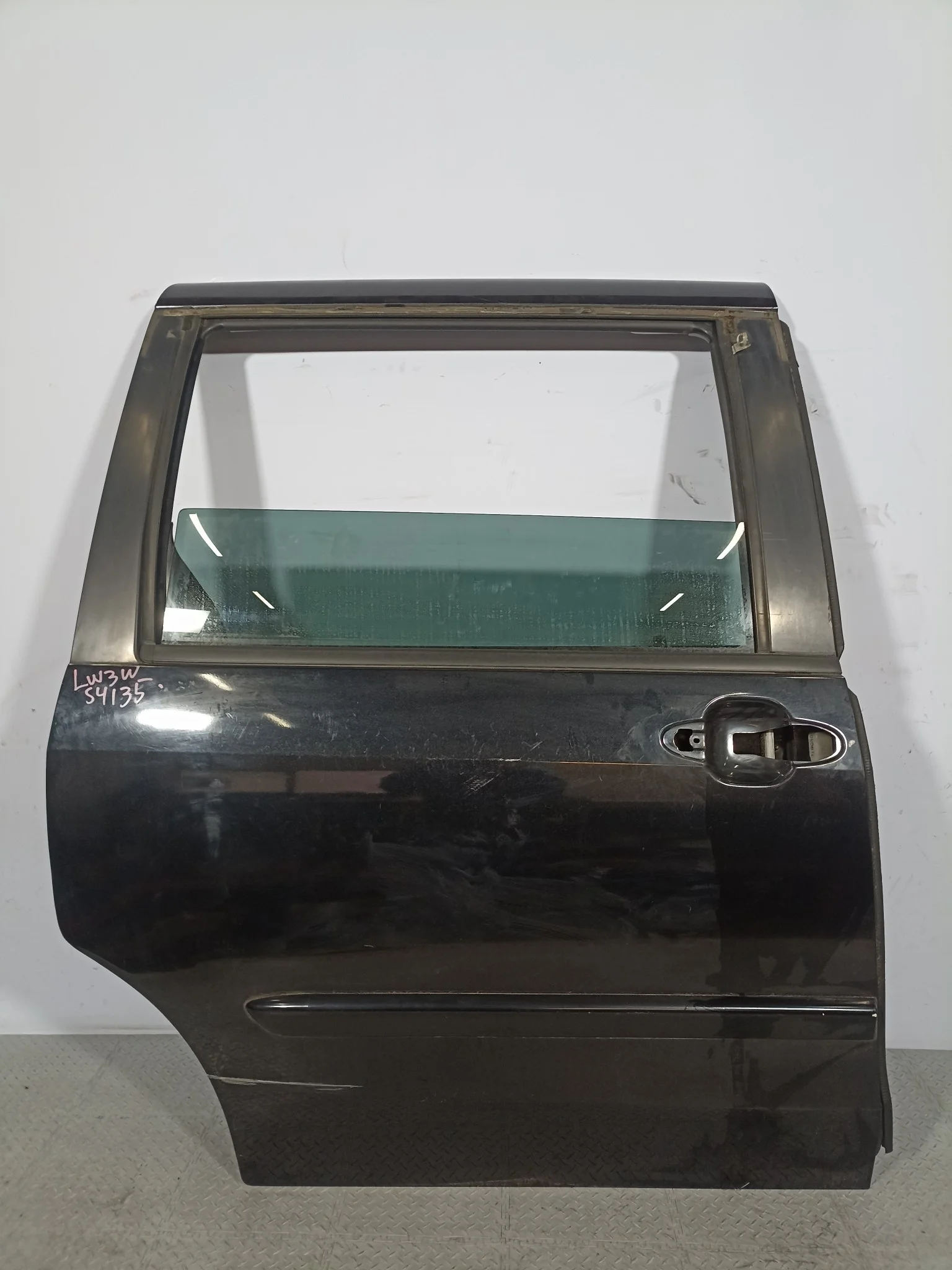 ДВЕРЬ MAZDA LC6272031E ЗАД ПРАВО черный, 16W S4135