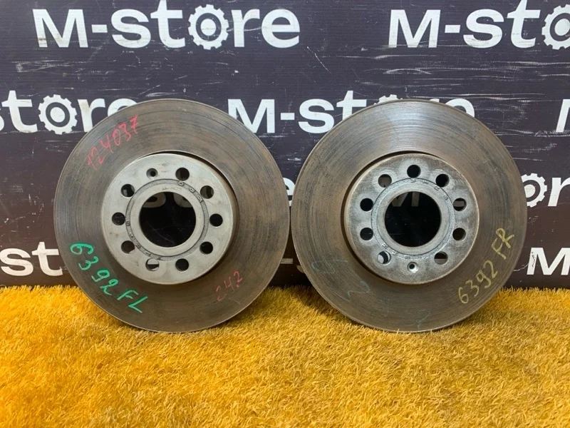 Диск тормозной Audi A3 2010 1K0615301T 8P CAXC, передний