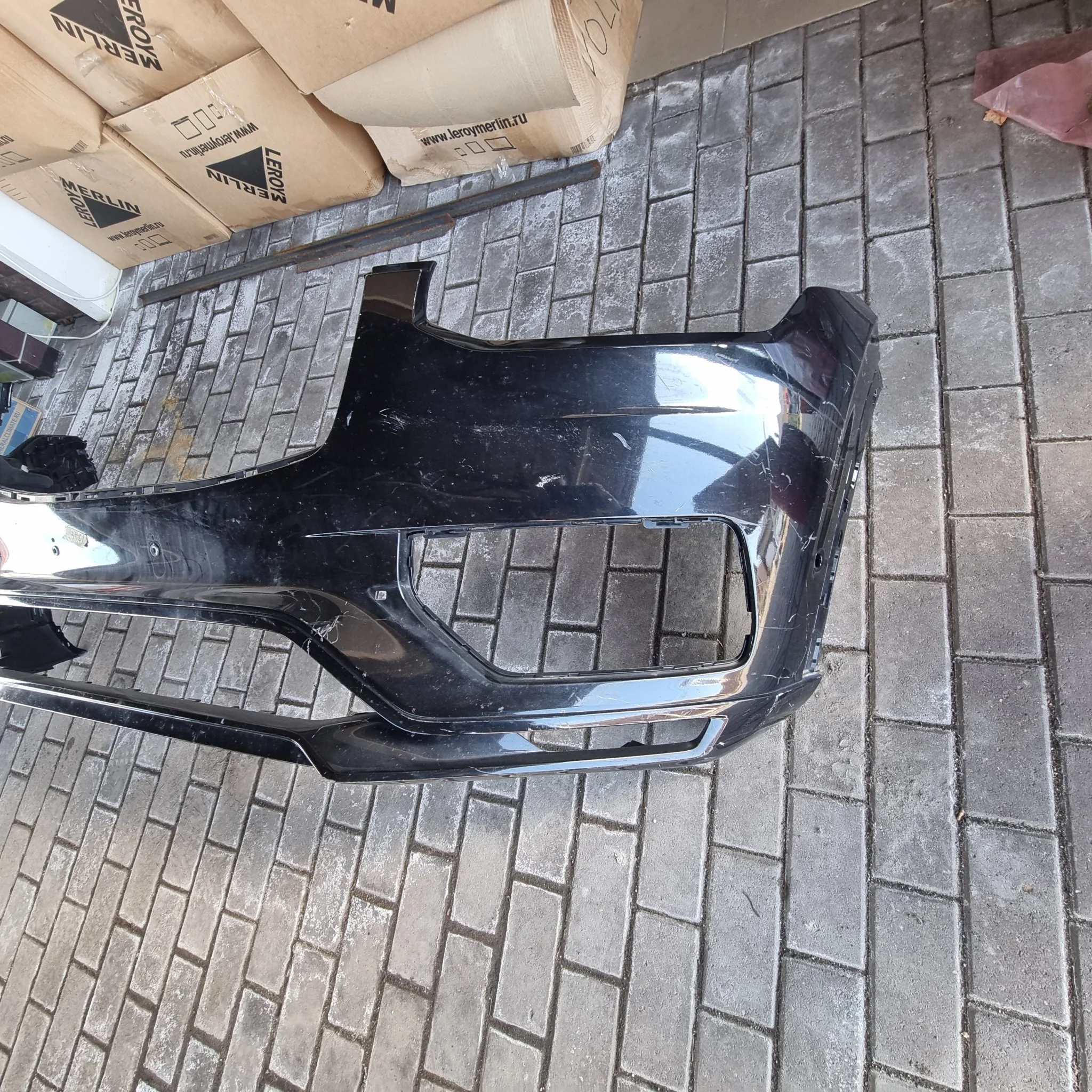 Бампер передний Volvo XC90 II дорест 2014-2019