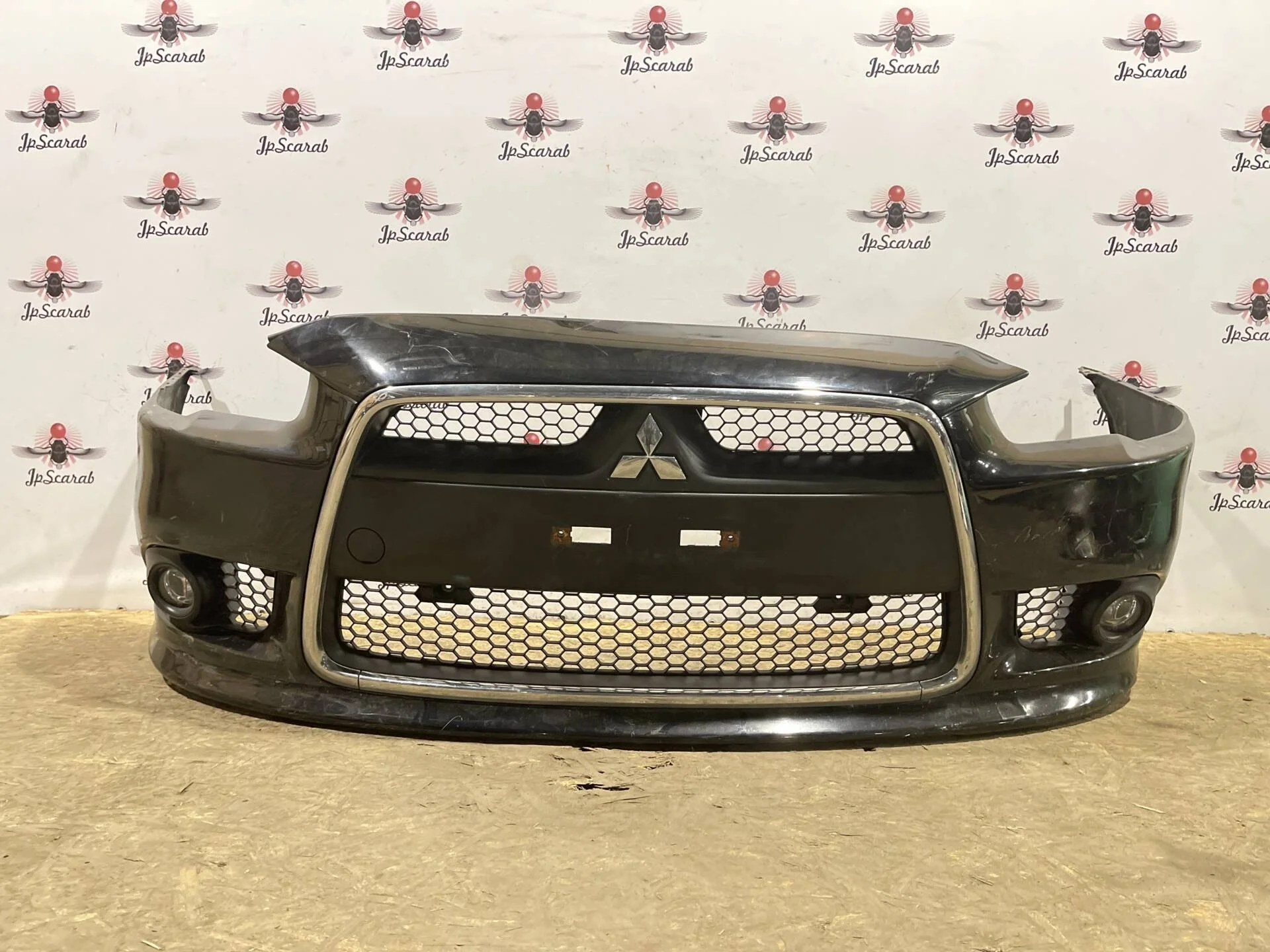 Бампер передний Mitsubishi Lancer 10 CY Рестайлинг