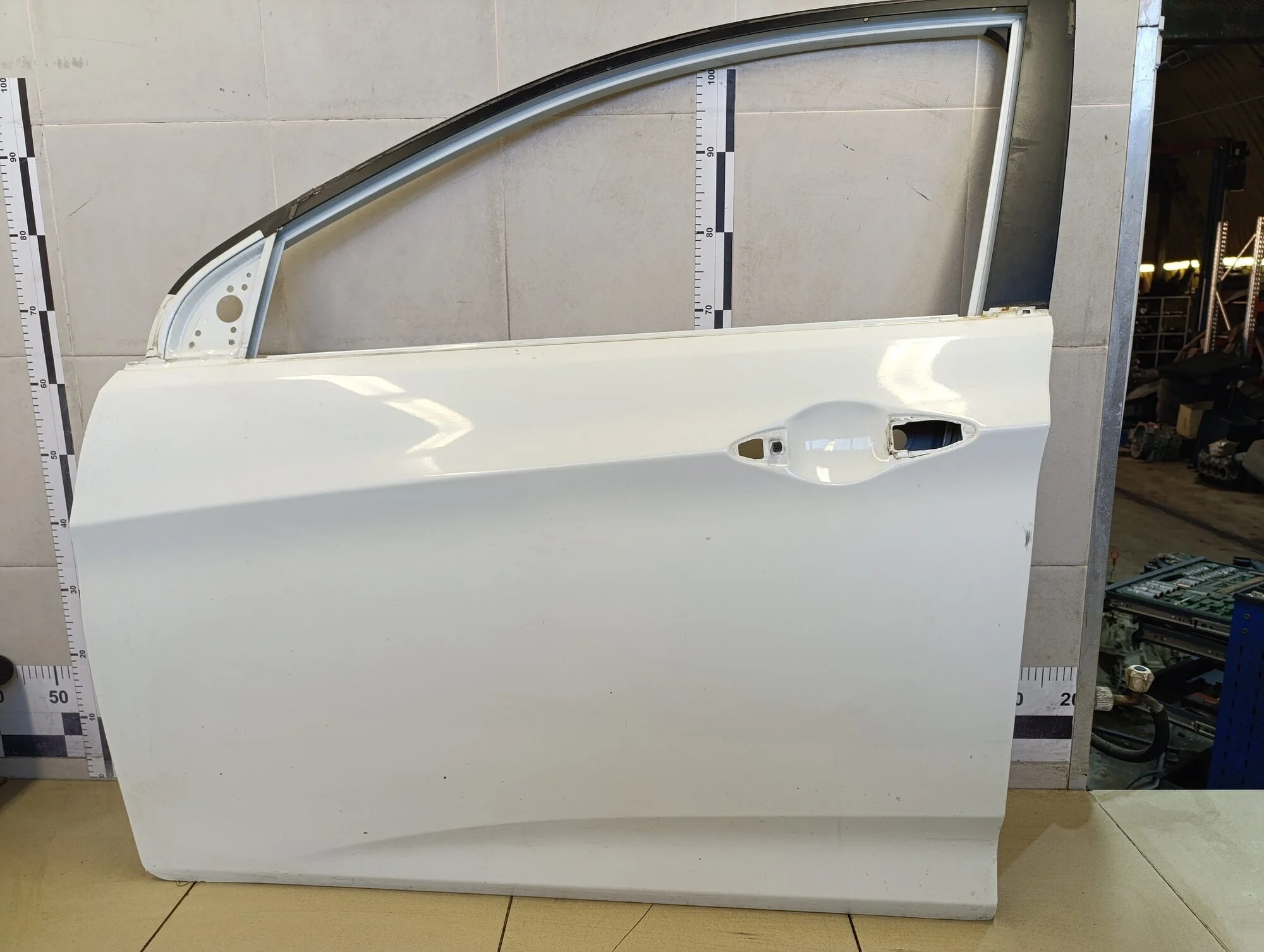 Дверь передняя левая Solaris 2010-2017