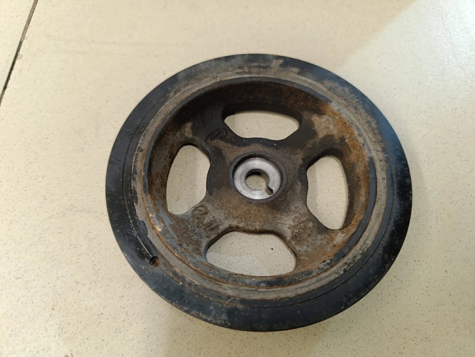 Шкив коленвала Solaris 2010-2017