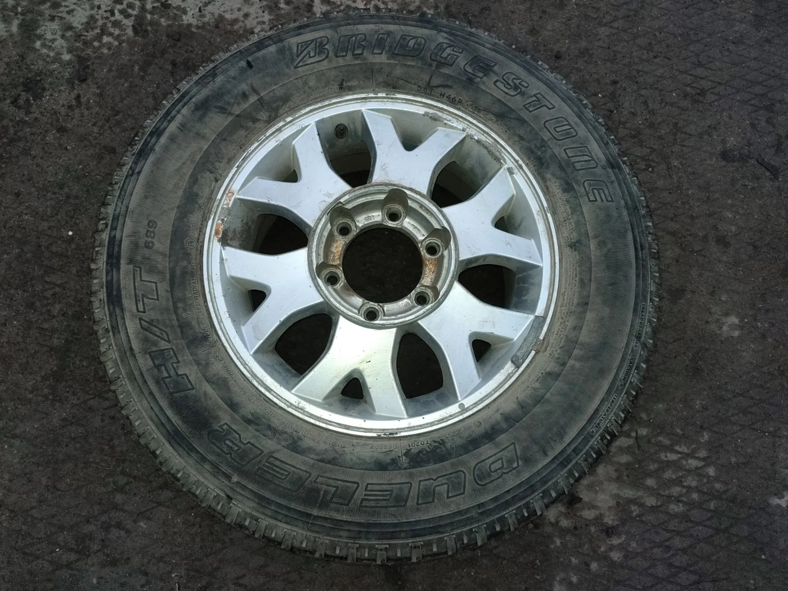 Запасное колесо (докатка) SsangYong Rexton 2005 Y200