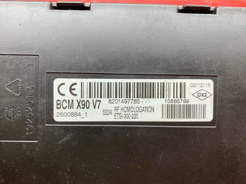 Блок комфорта Nissan Almera 2016 8201497785 G15 K4M