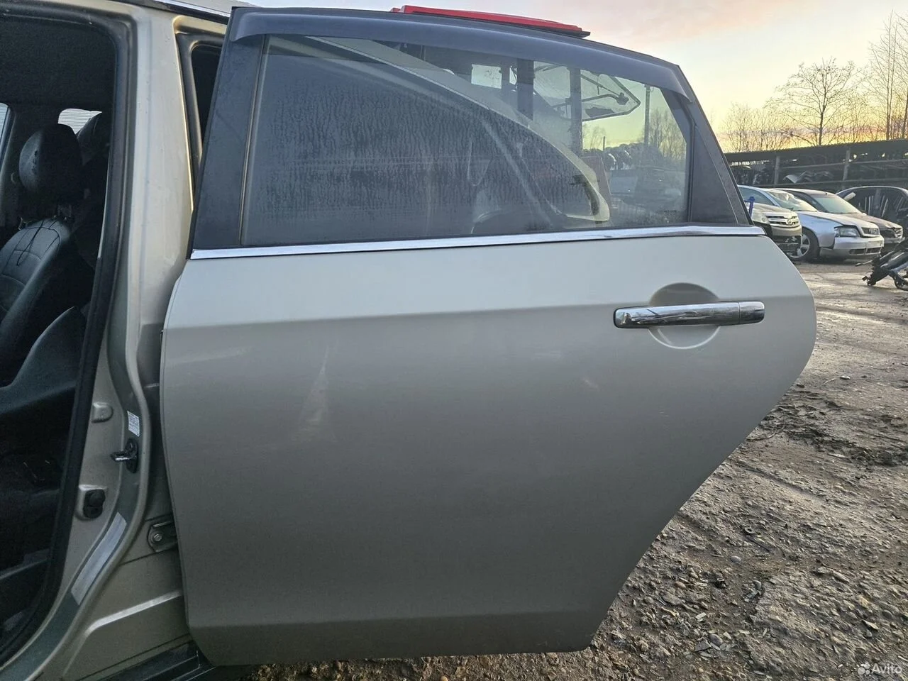 Дверь задняя левая nissan almera g15 оригинал нисс