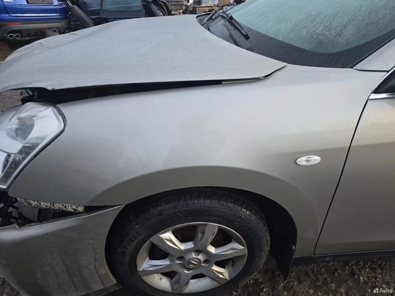 Крыло переднее левое nissan almera g15 оригинал ни