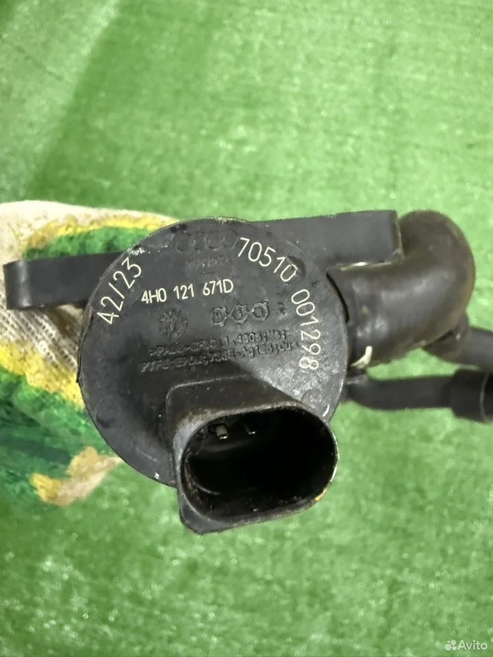 Клапан отопителя печки vag 4h0121671d оригинал